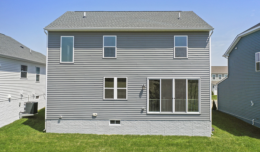 Rear Exterior of the Coral floor plan