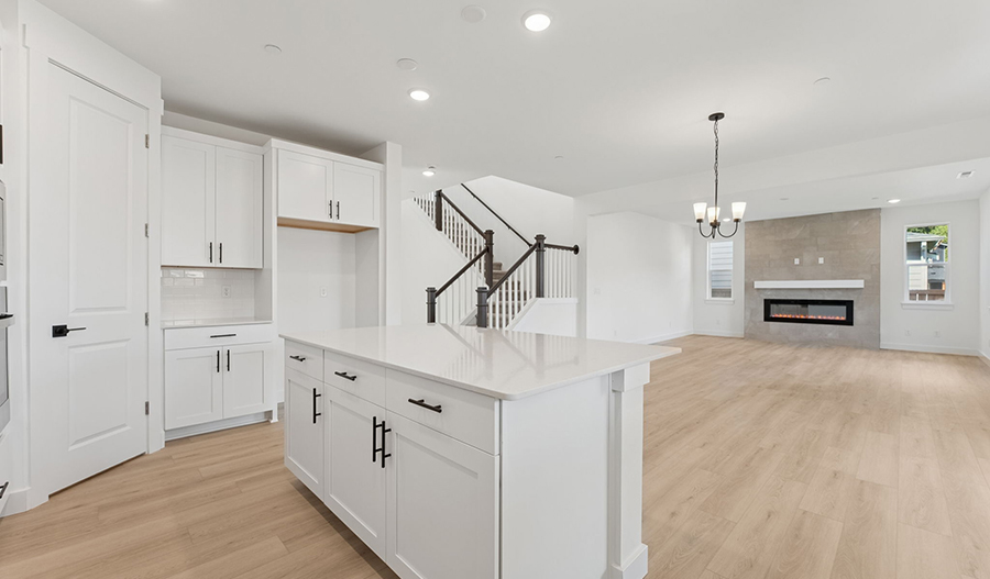 Kitchen of the Seth floor plan
