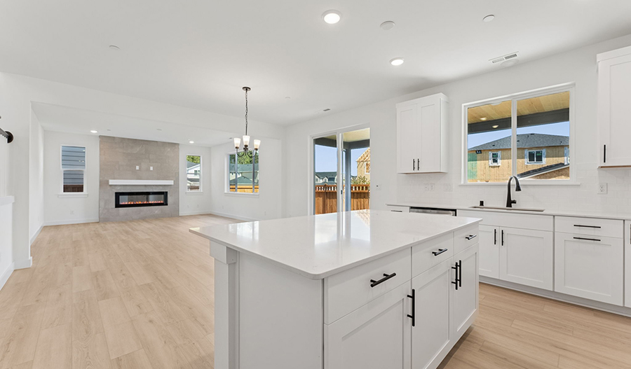 Kitchen of the Seth floor plan