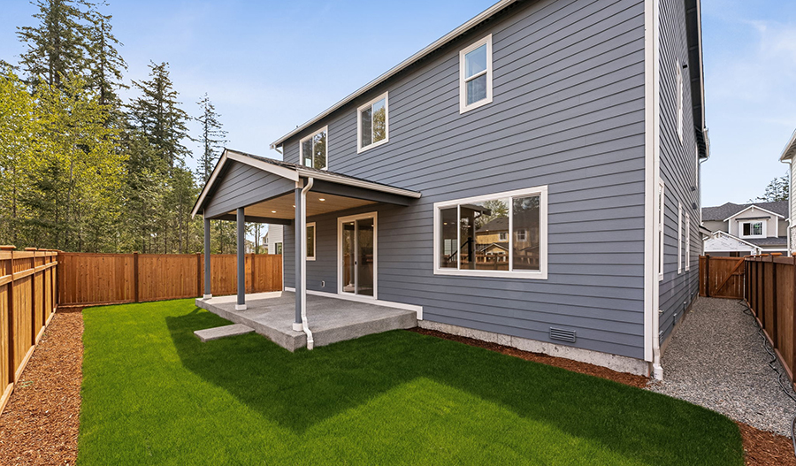 Rear Exterior of the Seth floor plan