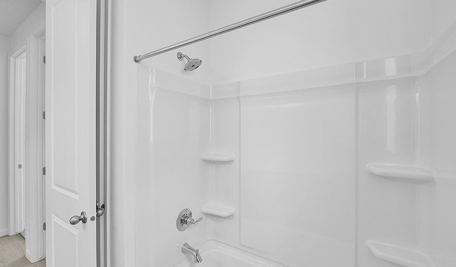 Shower of the Bryce floor plan