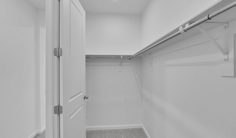 Closet of the Bryce floor plan