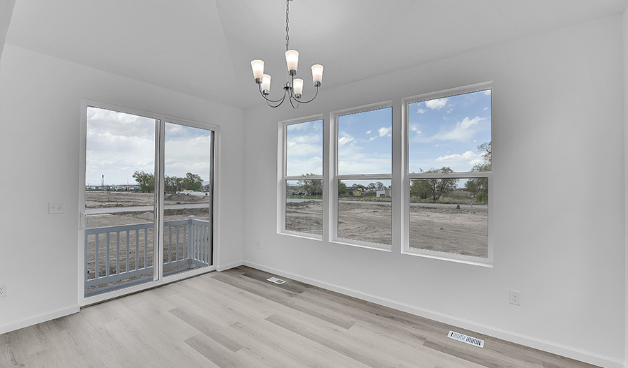 Dining Nook of the Bryce floor plan