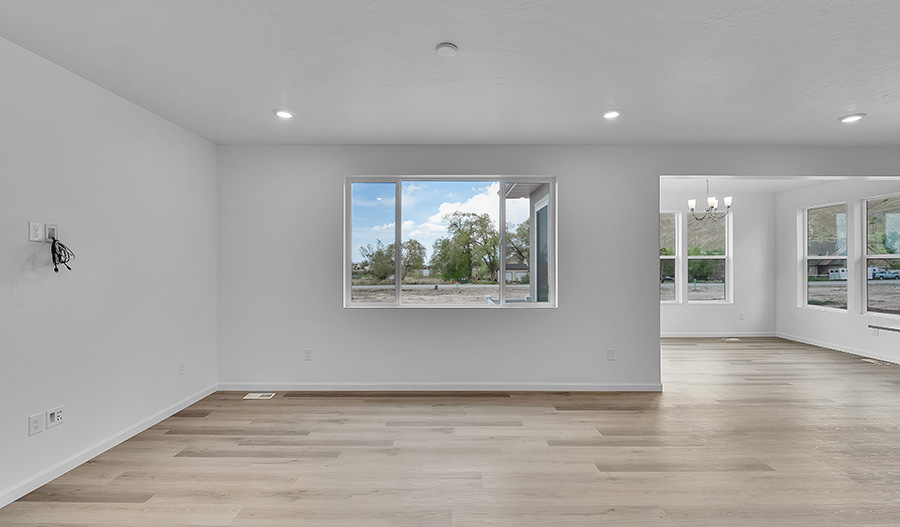 Great Room of the Bryce floor plan