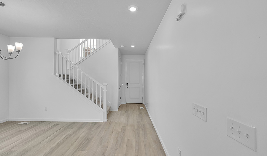 Entry of the Bedford floor plan