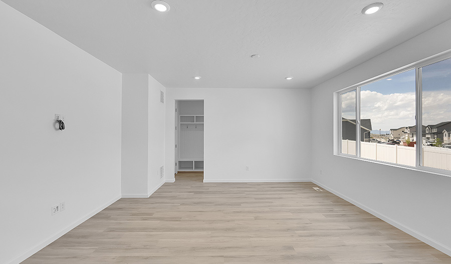 Great Room of the Bedford floor plan