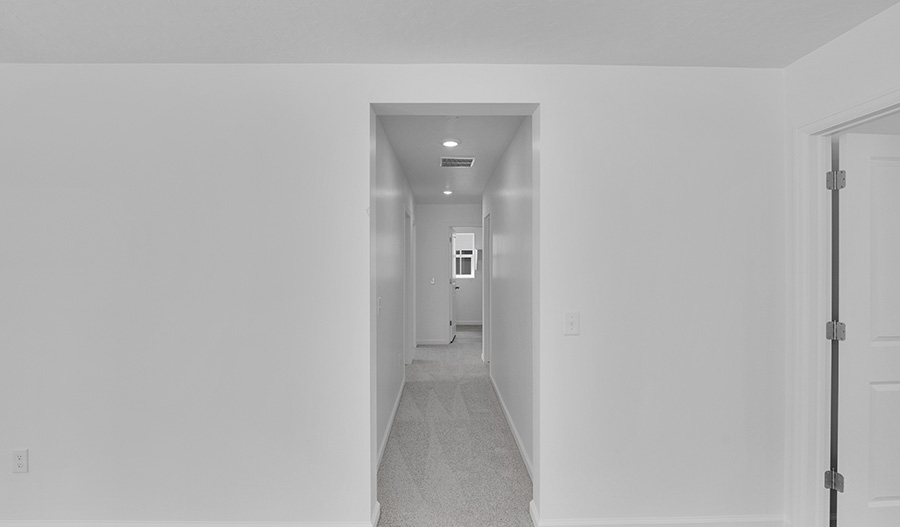 Hallway of the Bedford floor plan