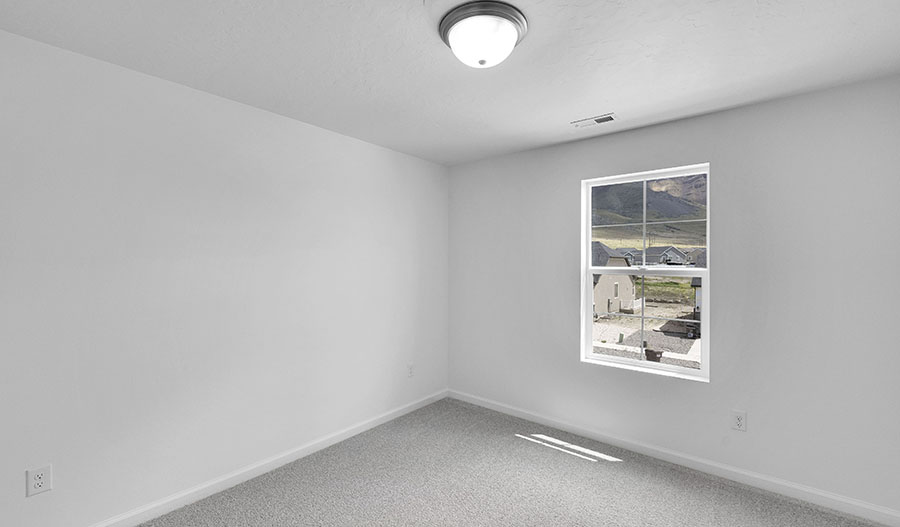 Bedroom of the Bedford floor plan