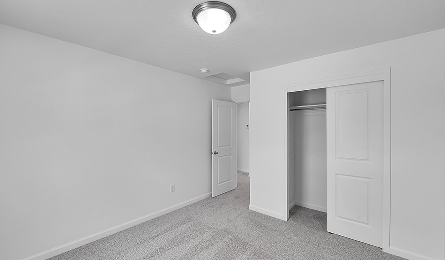 Bedroom of the Bedford floor plan