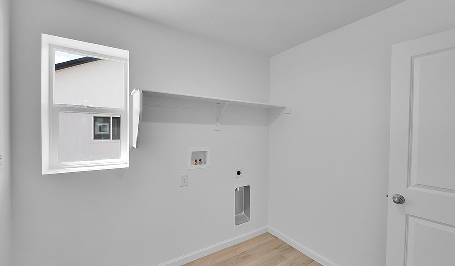 Laundry of the Bedford floor plan
