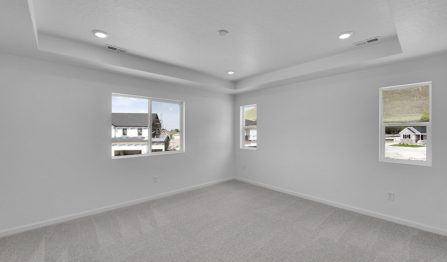 Bedroom of the Bedford floor plan