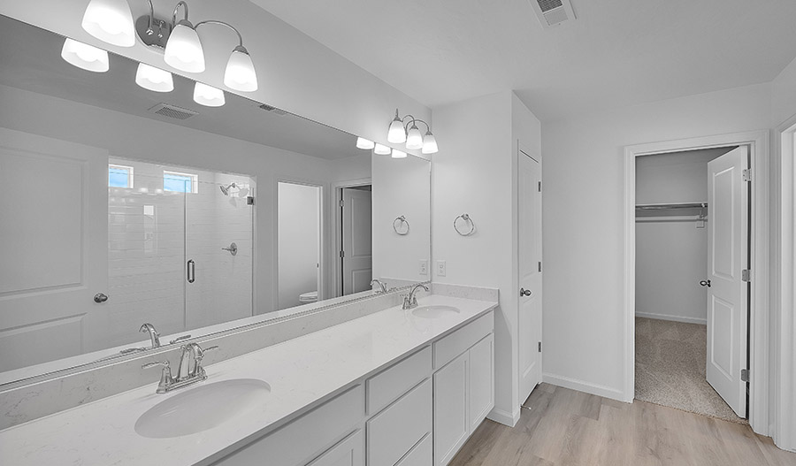 Bathroom of the Bedford floor plan