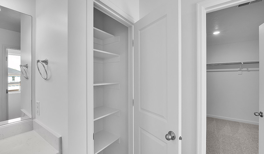 Closet of the Bedford floor plan