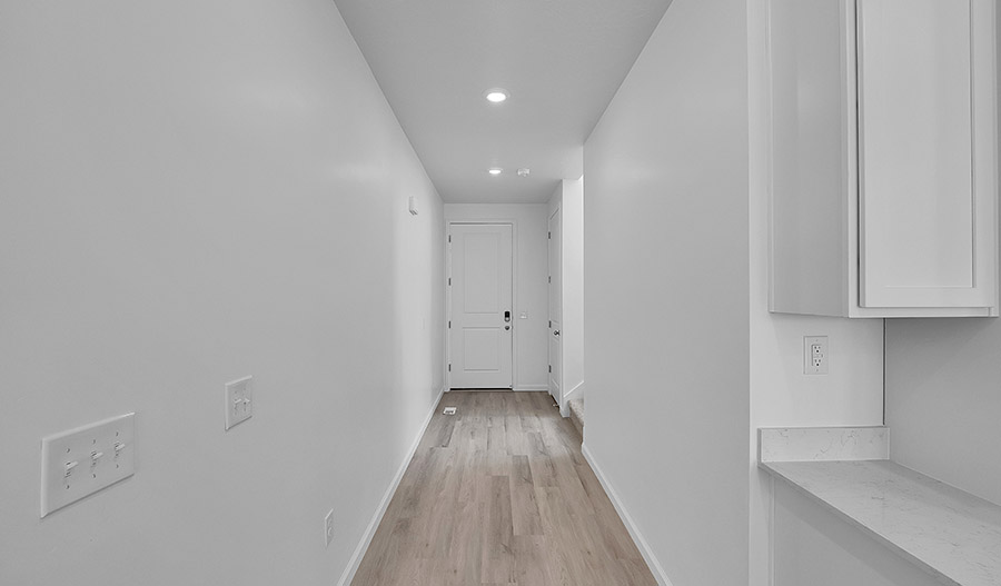 Hallway of the Bedford floor plan
