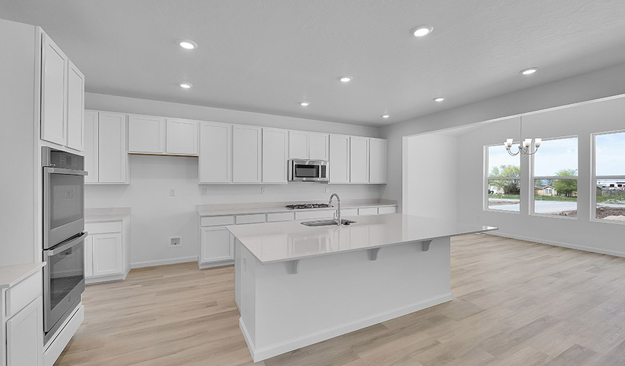 Kitchen of the Bedford floor plan