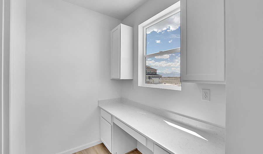 Tech Nook of the Bedford floor plan