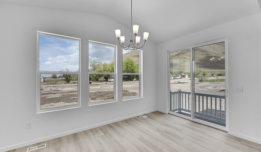 Dining Nook of the Bedford floor plan