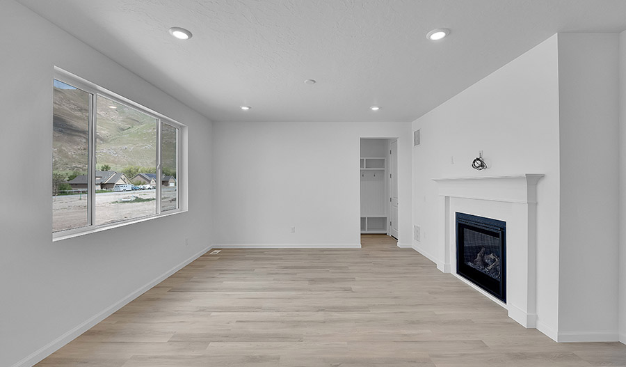 Great Room of the Bedford floor plan