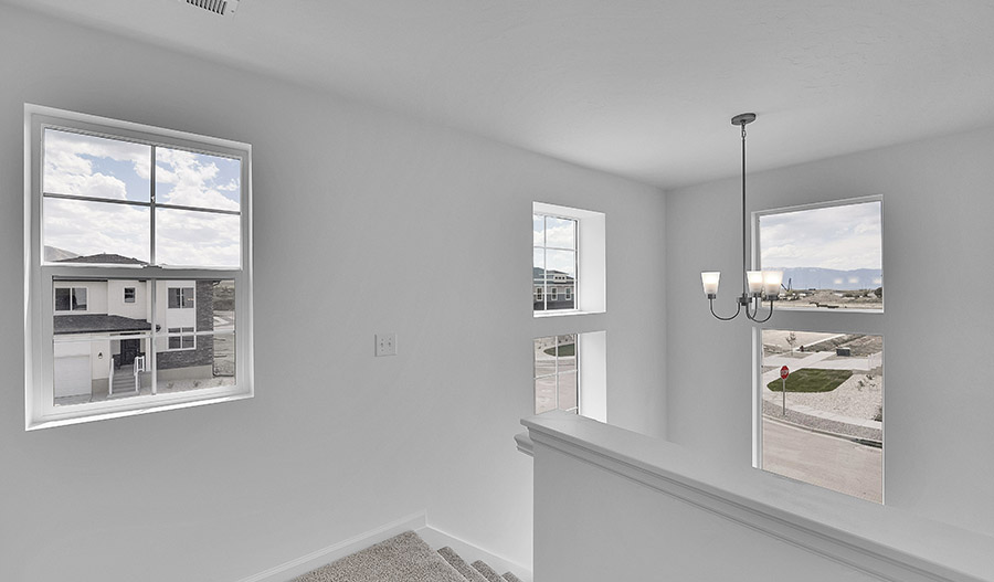 Stairway of the Bedford floor plan