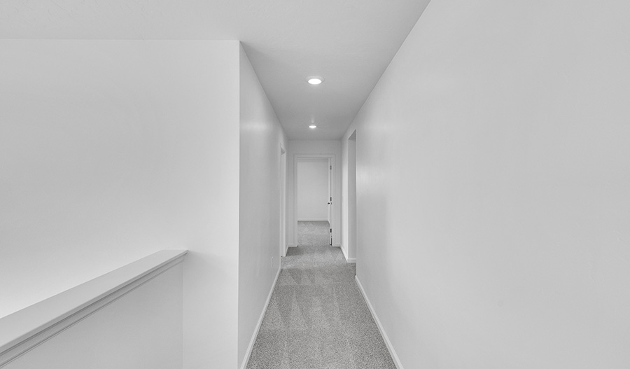 Hallway of the Bedford floor plan