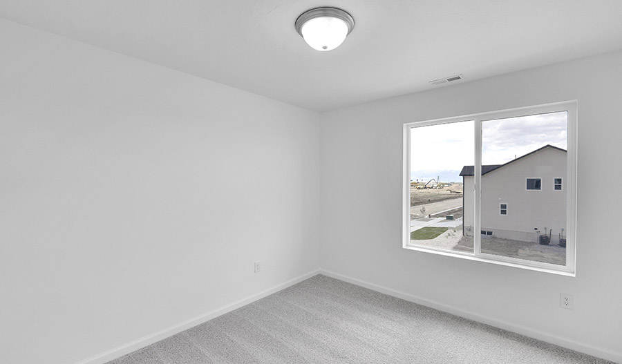 Bedroom of the Bedford floor plan