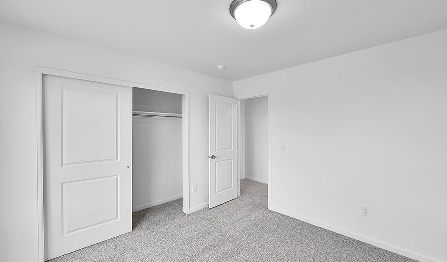 Bedroom of the Bedford floor plan