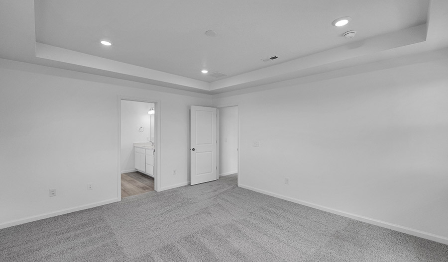 Bedroom of the Bedford floor plan
