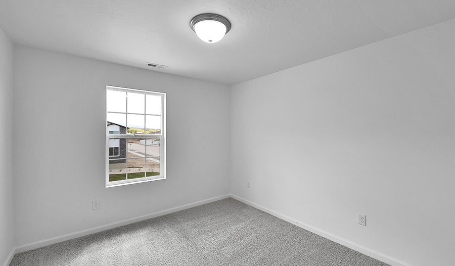 Bedroom of the Bedford floor plan