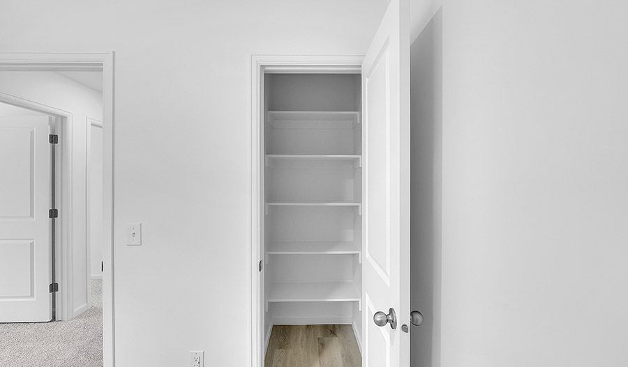Closet of the Bedford floor plan