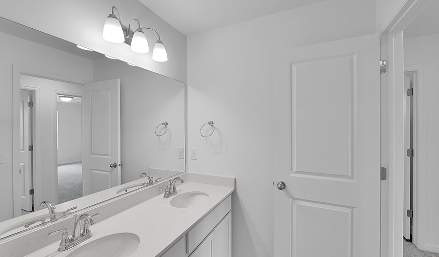 Bathroom of the Bedford floor plan