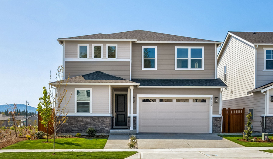 Exterior of the Pearl floor plan