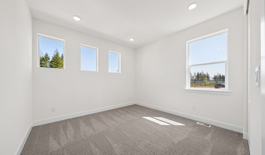 Bedroom of the Pearl floor plan