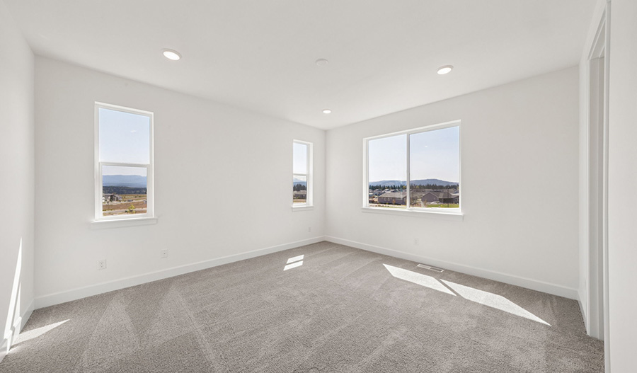 Bedroom of the Pearl floor plan