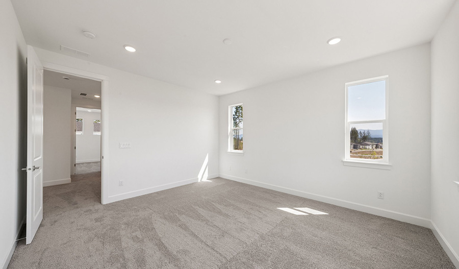 Bedroom of the Pearl floor plan