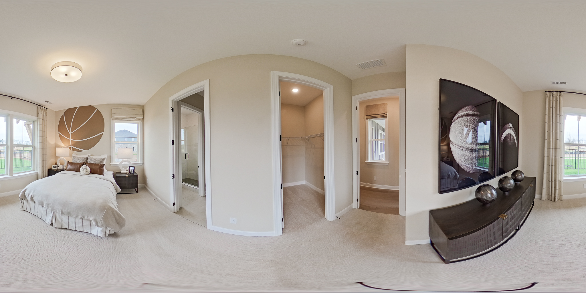 Bedroom 360 VT JPG Bedroom 360 VT JPG of the AugustPark floor plan