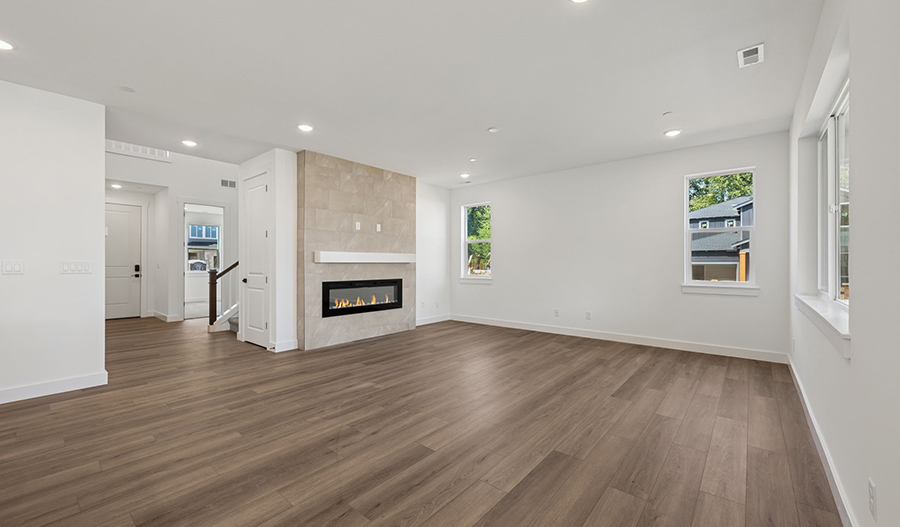 Great Room of the Coronado floor plan