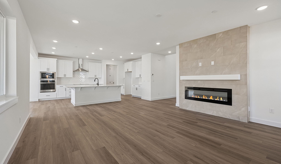Great Room of the Coronado floor plan
