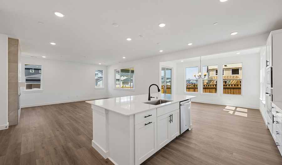 Kitchen of the Coronado floor plan