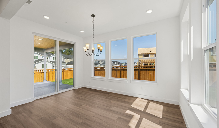 Sunroom of the Coronado floor plan