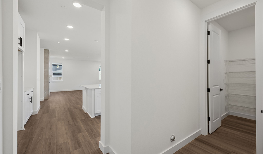 Entry of the Coronado floor plan