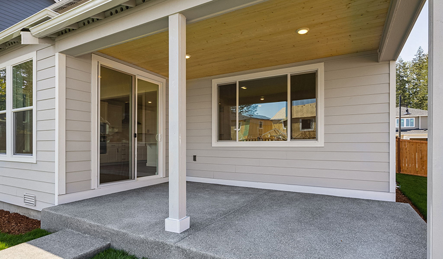 Patio of the Coronado floor plan