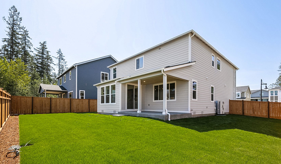 Rear Exterior of the Coronado floor plan