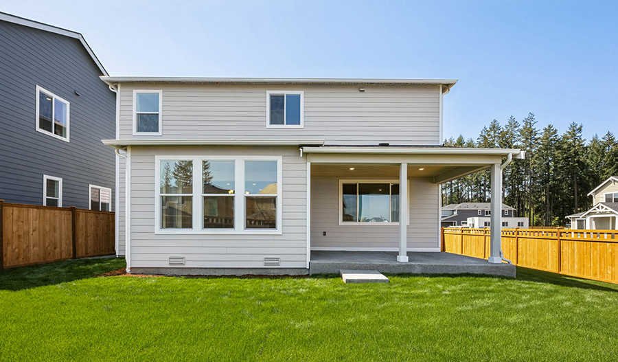 Rear Exterior of the Coronado floor plan