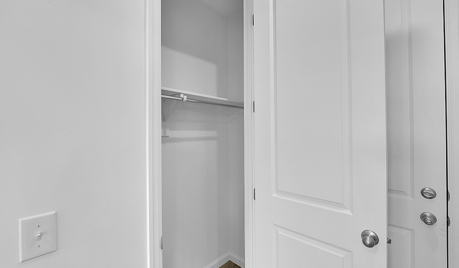 Closet of the Hemingway floor plan