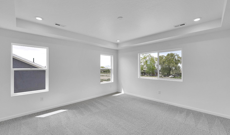 Bedroom of the Hemingway floor plan