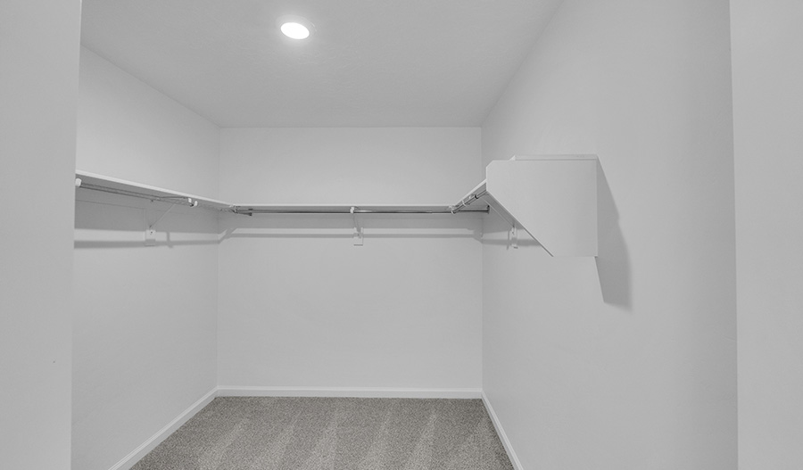 Closet of the Hemingway floor plan