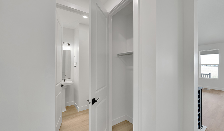Hallway of the Helena floor plan