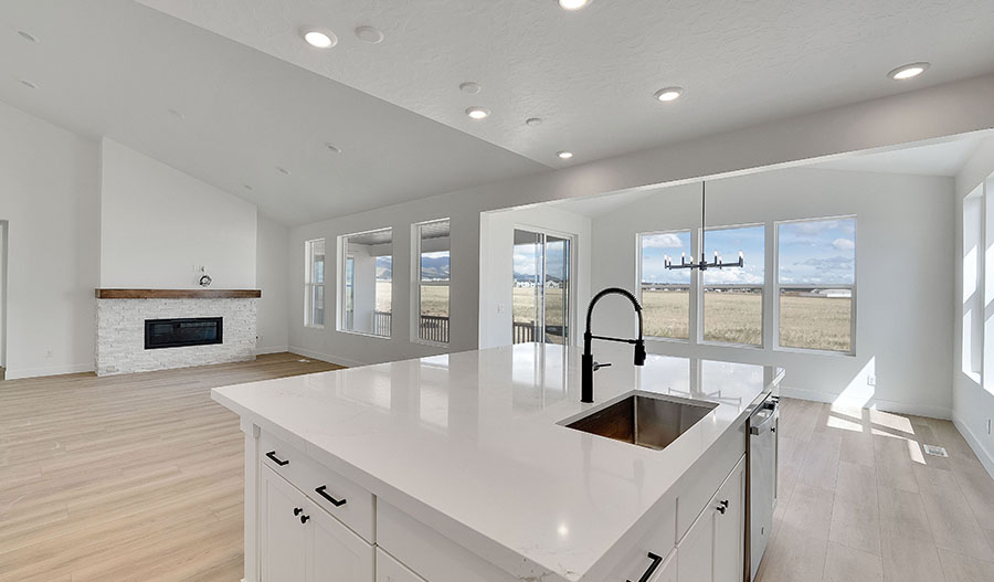 Kitchen of the Helena floor plan