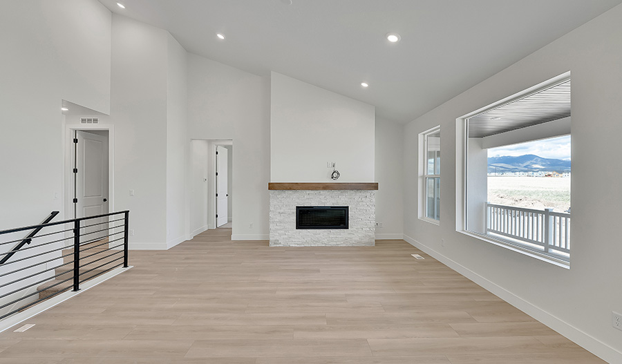 Great Room of the Helena floor plan