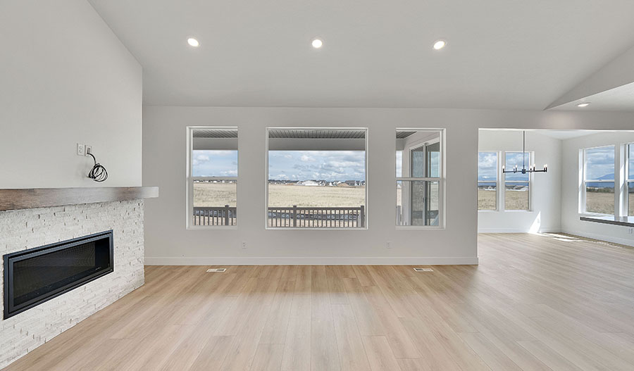 Great Room of the Helena floor plan